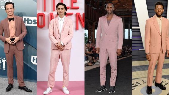 In 2020, We're All Wearing Pink Power Suits