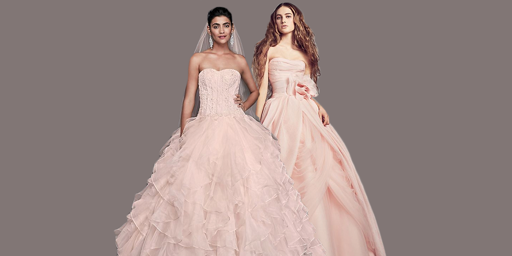 Pink Floral Lace Ballgown Wedding Dress with Textured Skirt | Stella York Wedding  Dresses