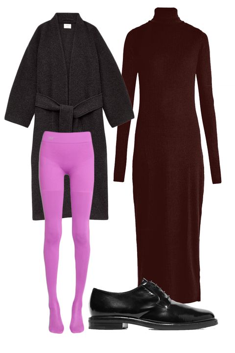 Clothing, Pink, Sleeve, Footwear, Purple, Violet, Tights, Outerwear, Wetsuit, Jersey, 