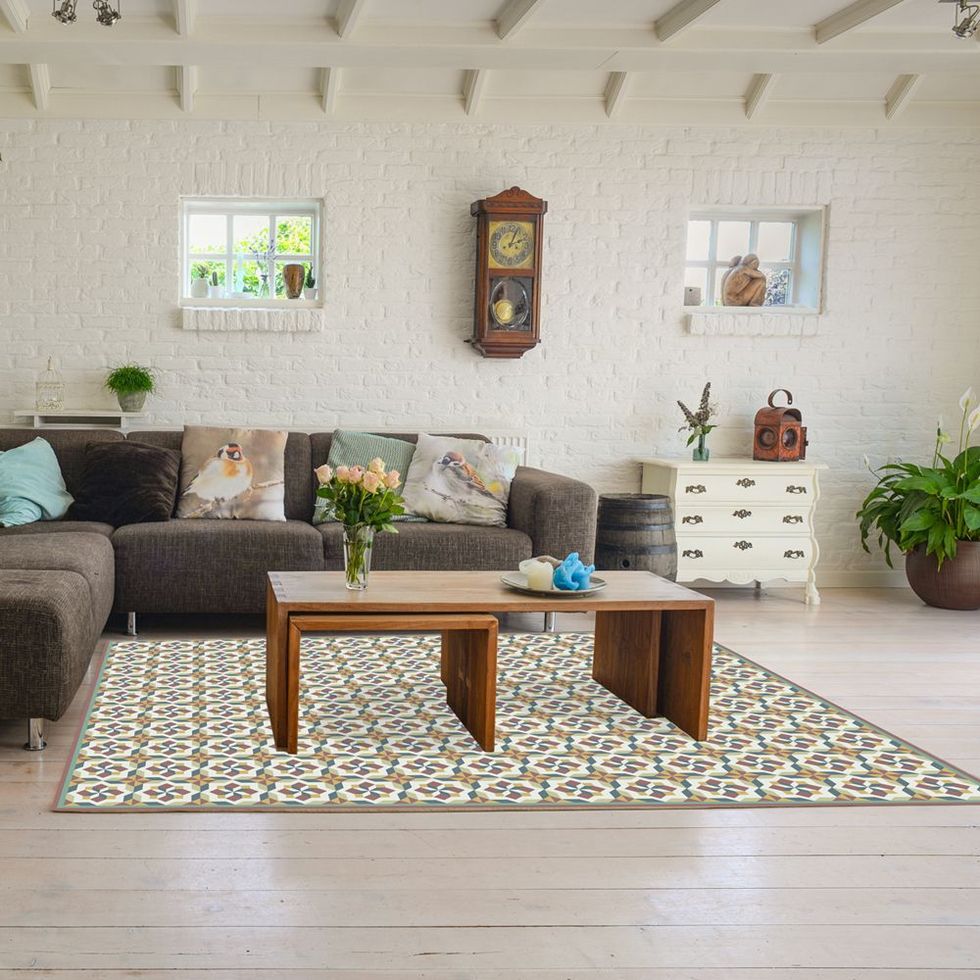17 ideas de Alfombra vinilica  decoración de unas, suelos, pisos de cocina