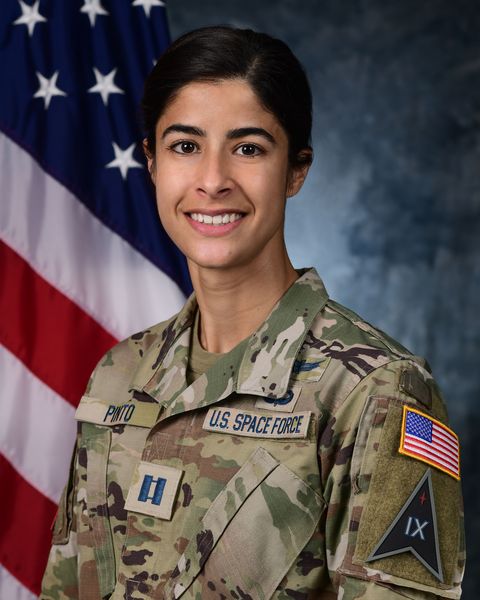 united states space force captain natalia pinto