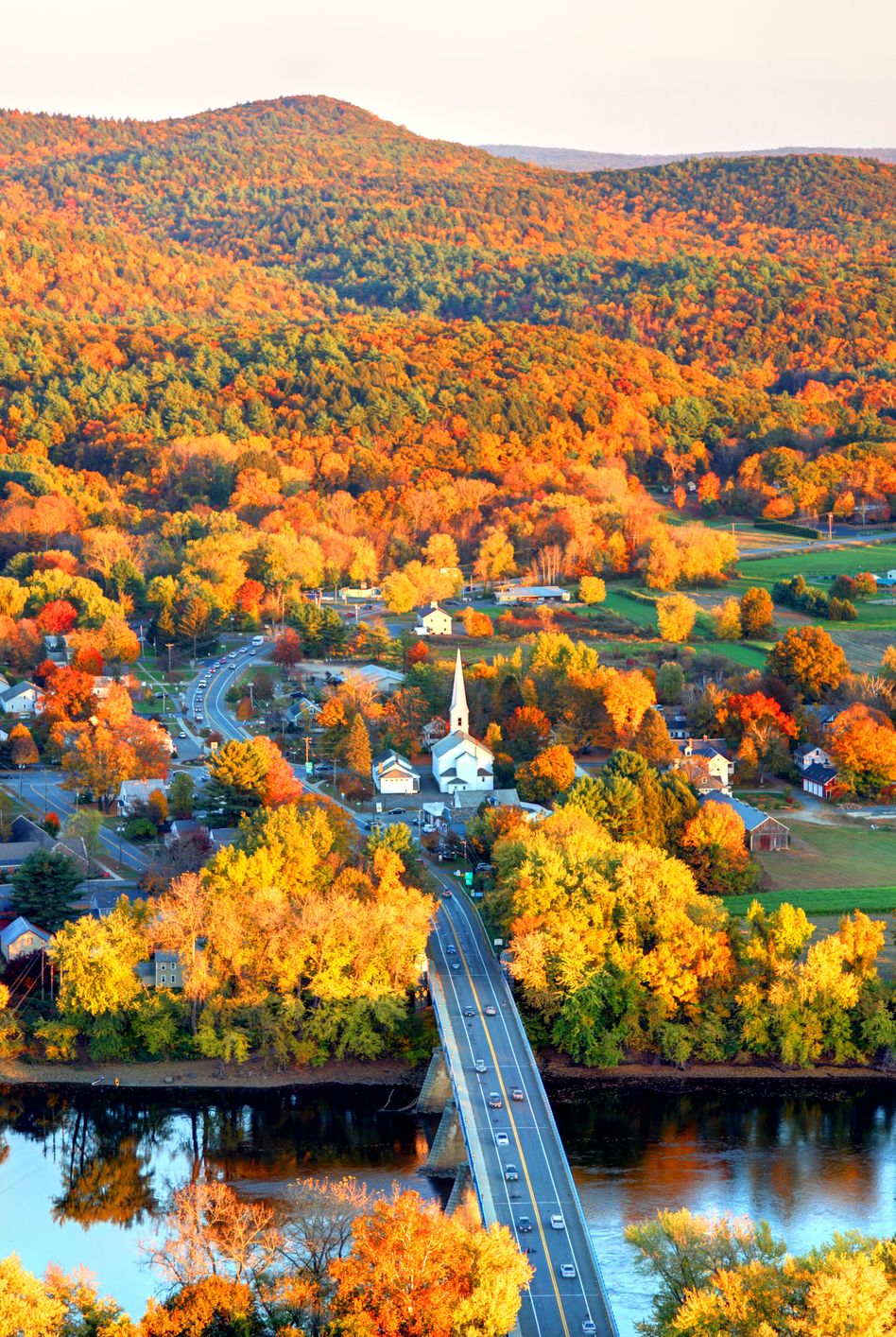 pioneer valley in autumn