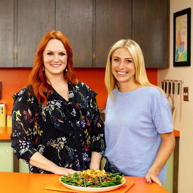 Food Network "The Pioneer Woman" Ree Drummond at "The Brady Bunch" House with "Hidden Potential" Jasmine Roth