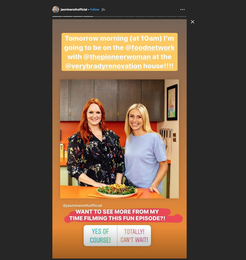 Food Network "The Pioneer Woman" Ree Drummond at "The Brady Bunch" House with "Hidden Potential" Jasmine Roth