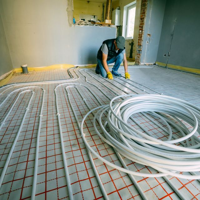 installing radiant floor heating