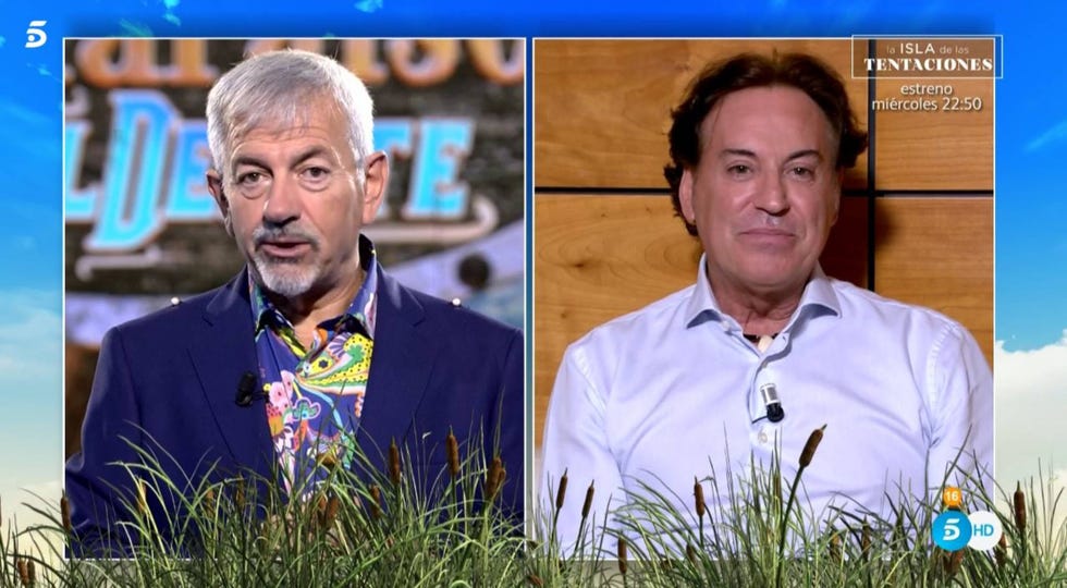 pipi estrada y carlos sobera en telecinco