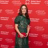 Pippa Middleton Embraces Festive Dressing in a Green Lace Self
