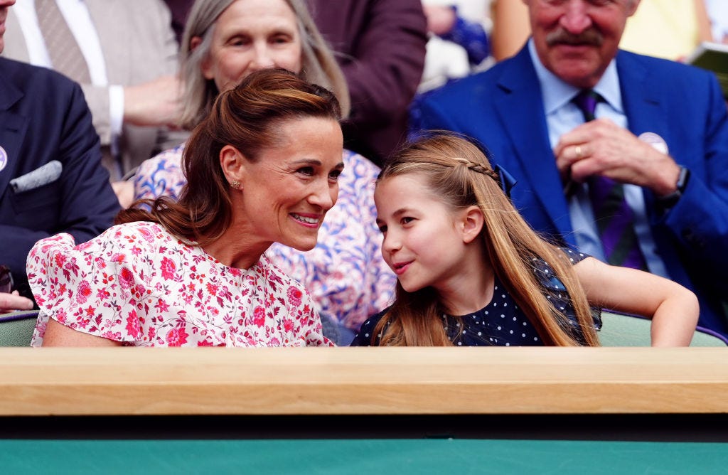 Pippa Middleton Rewears Wedding Guest Dress to Wimbledon 2024 - See Photos