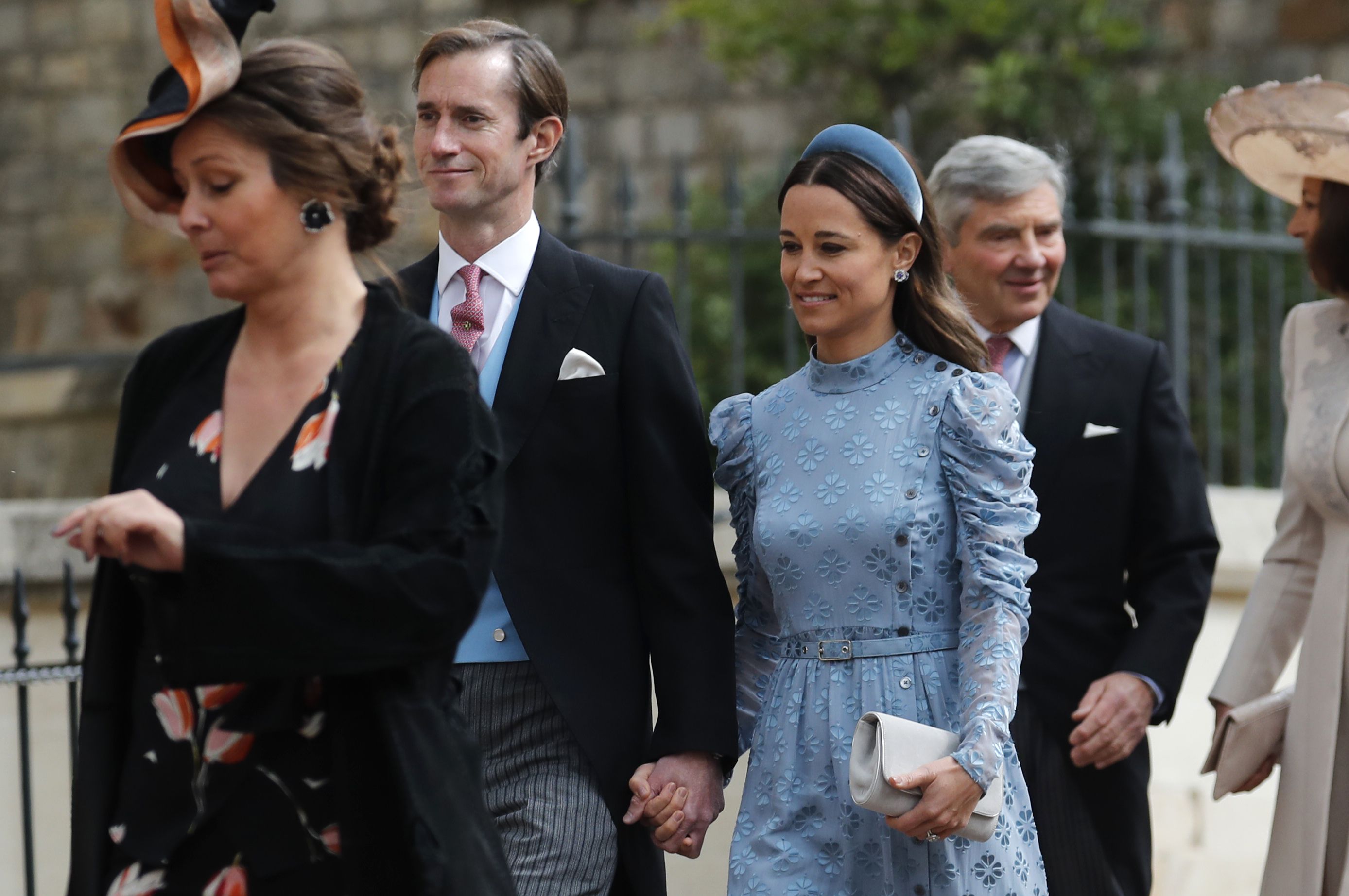 Pippa middleton hot sale blue dress