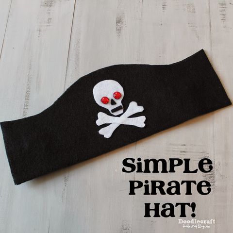 diy pirate hat