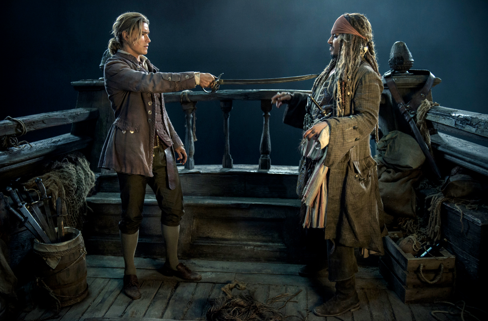 pirates of the caribbean movies in order disney plus