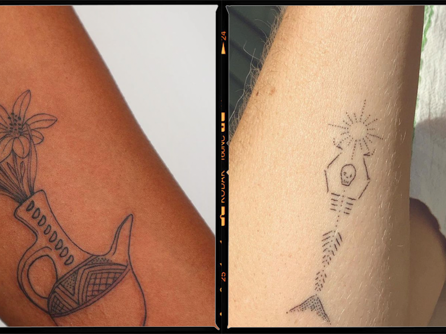 pisces word tattoos