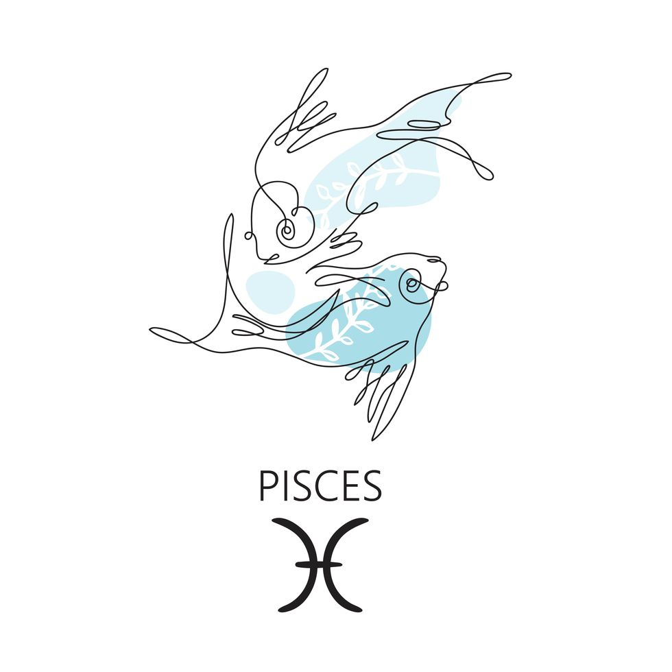 zodiac sign taurus one line vector illustration in the style of minimalism