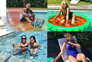 piscinas casas famosos celebrities maluma  paula echevarria  bibiana ferandez  judit masco