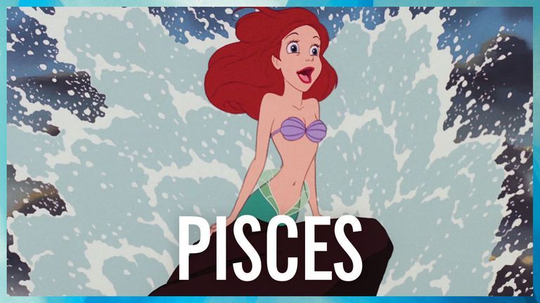 Signo de Piscis, de Disney