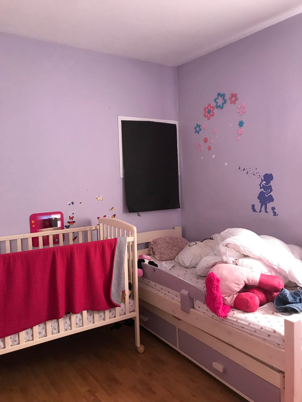 habitación infantil antes de la reforma