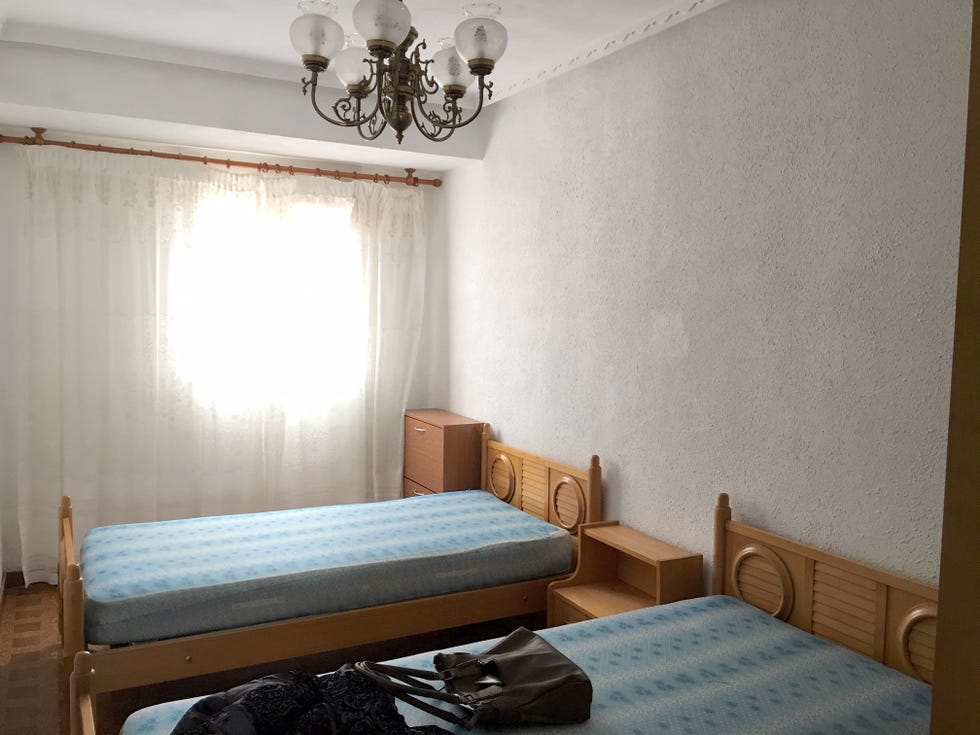 dormitorio antes de la reforma