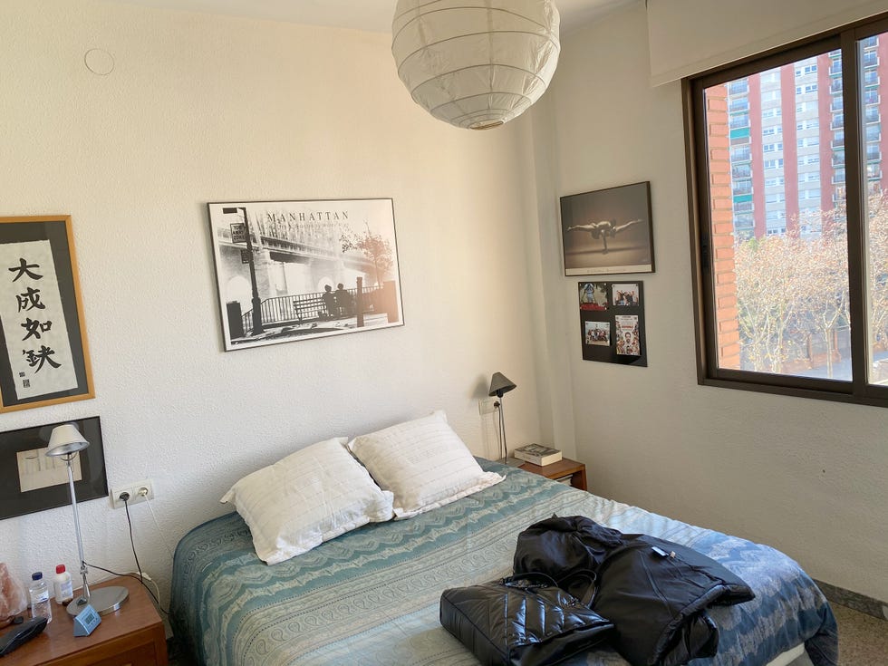 dormitorio antes de la reforma