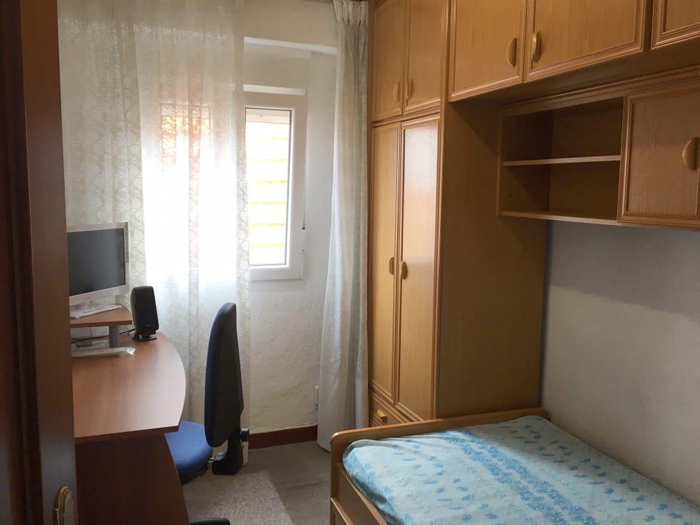 dormitorio antes de la reforma