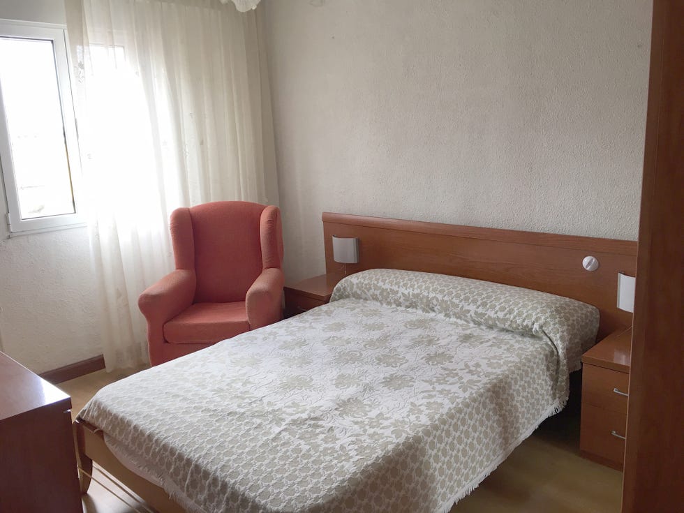 dormitorio antes de la reforma