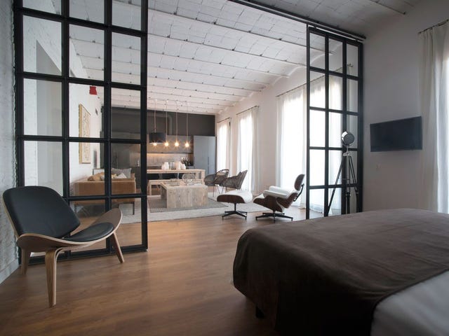 Un piso reformado en Barcelona estilo loft