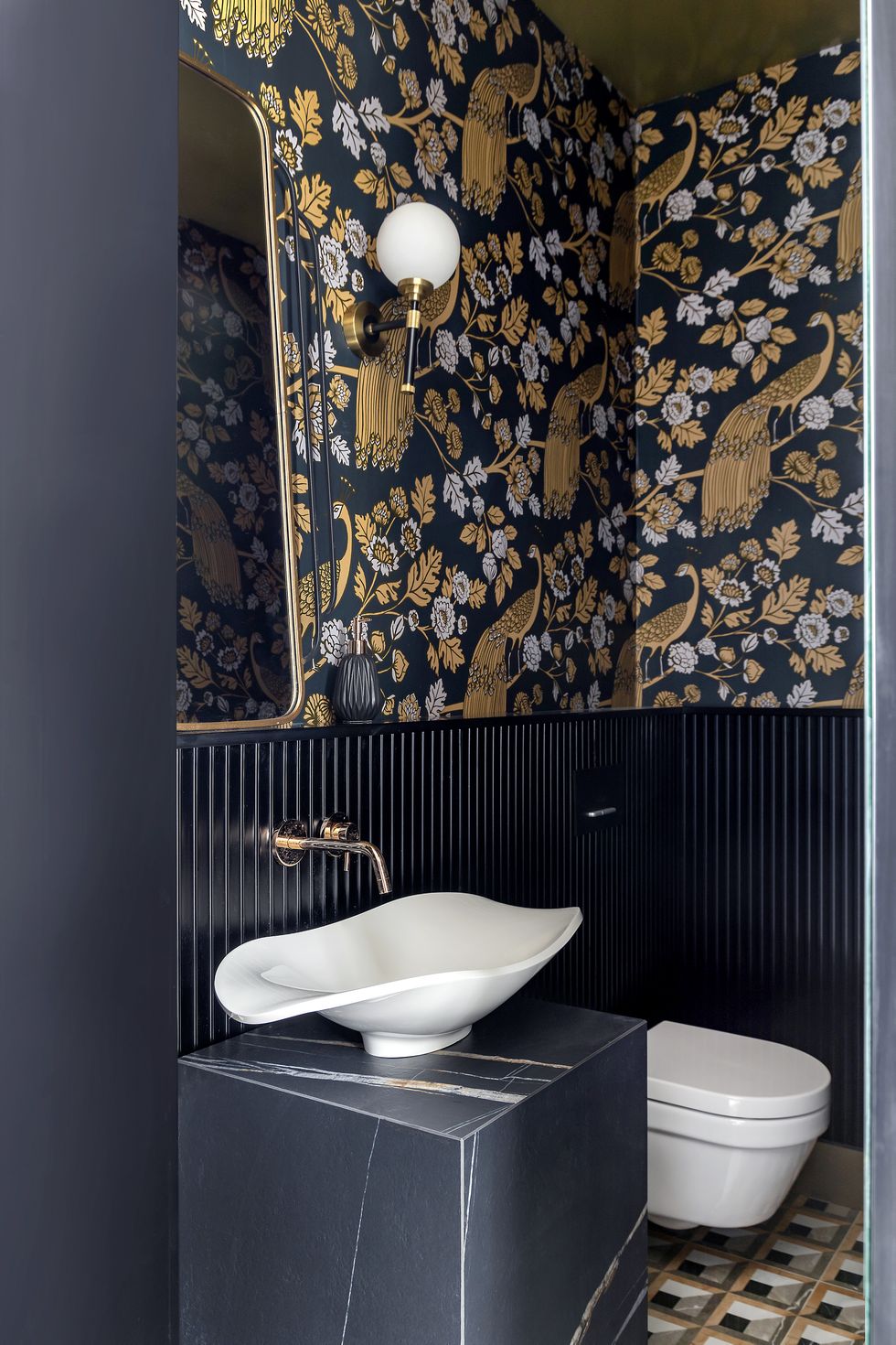 Diseños ideales de Papel Pintado para el cuarto de baño - Latorre Decoración