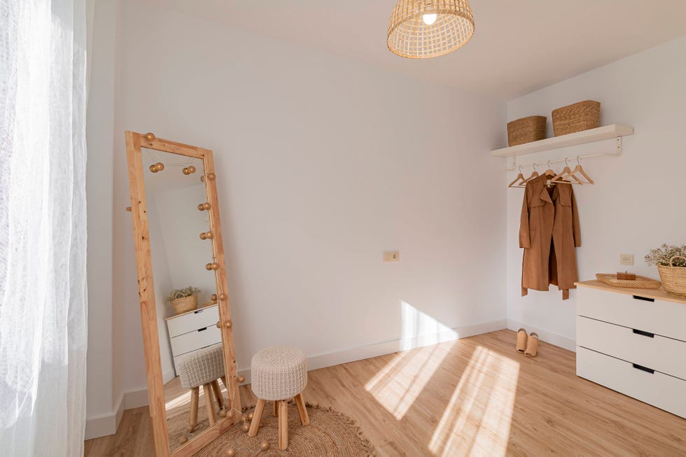 vestidor de estilo nórdico
