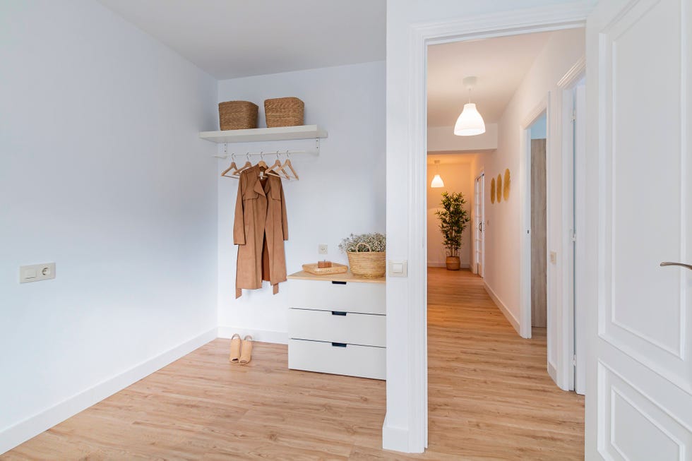 vestidor de estilo nórdico