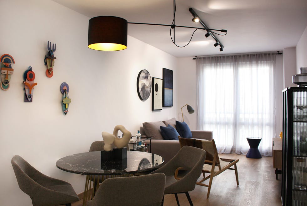 salón comedor de diseño contemporáneo