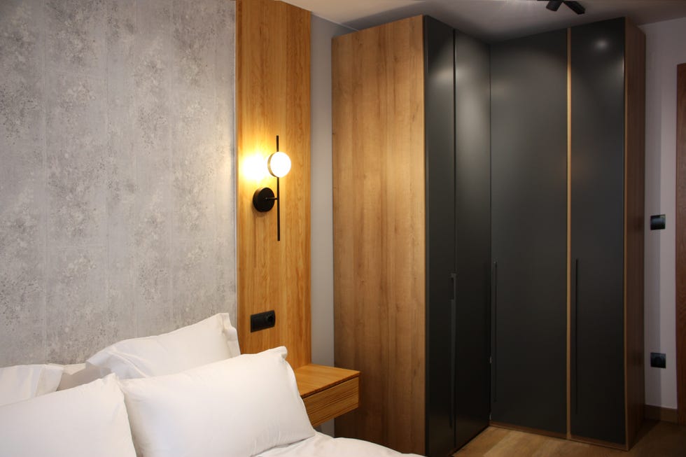 dormitorio de diseño industrial