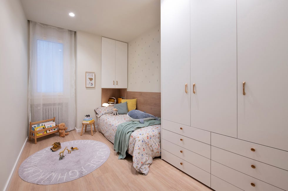 habitación infantil con cama nido