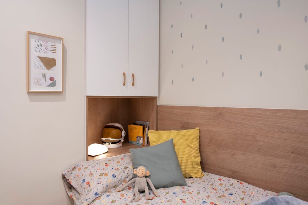 habitación infantil con cama nido