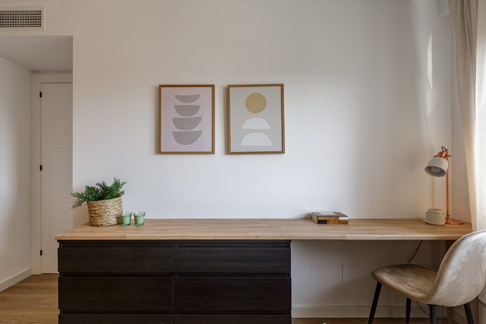 escritorio de madera
