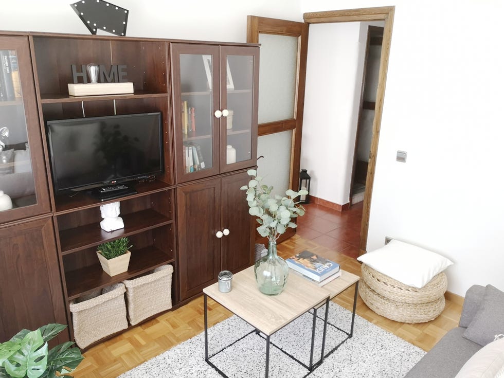 salón de estilo nórdico