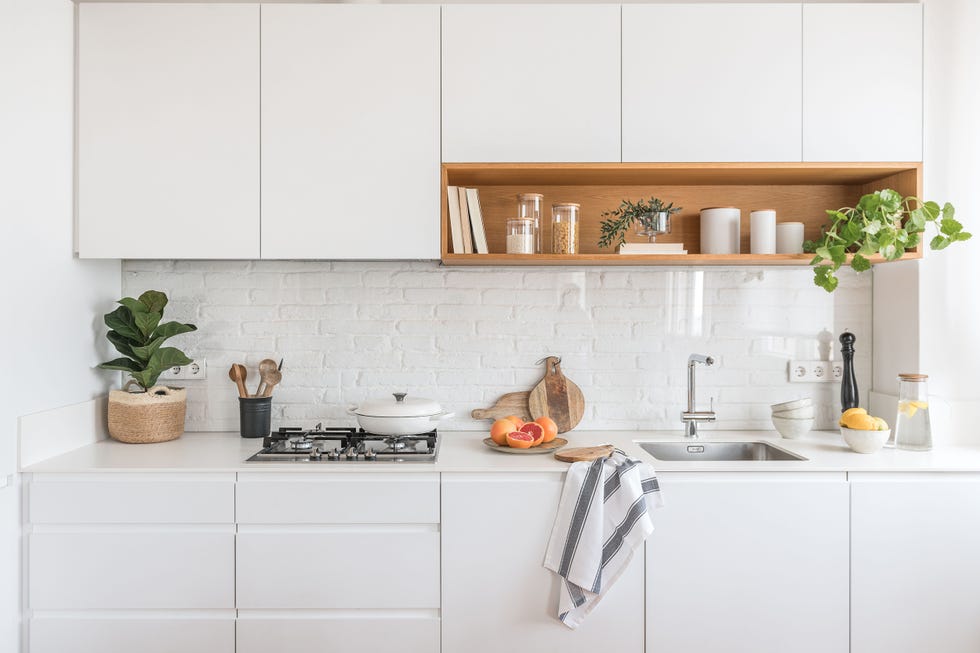 cocina blanca moderna
