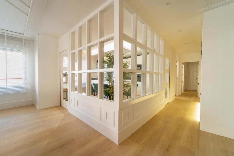 cerramiento de madera acristalado