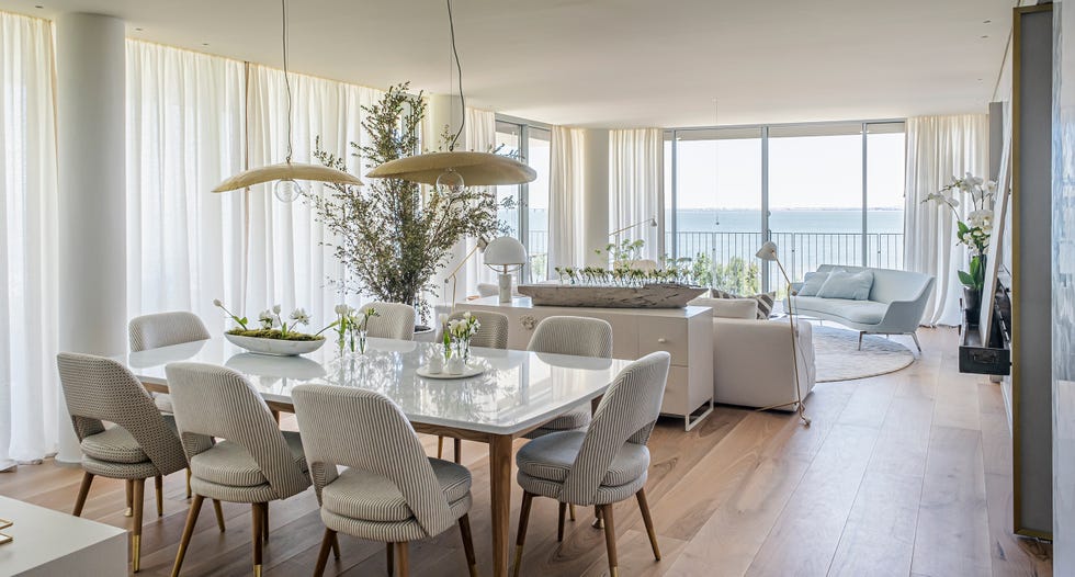 salón comedor de diseño escandinavo