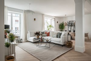 salón comedor de diseño nórdico
