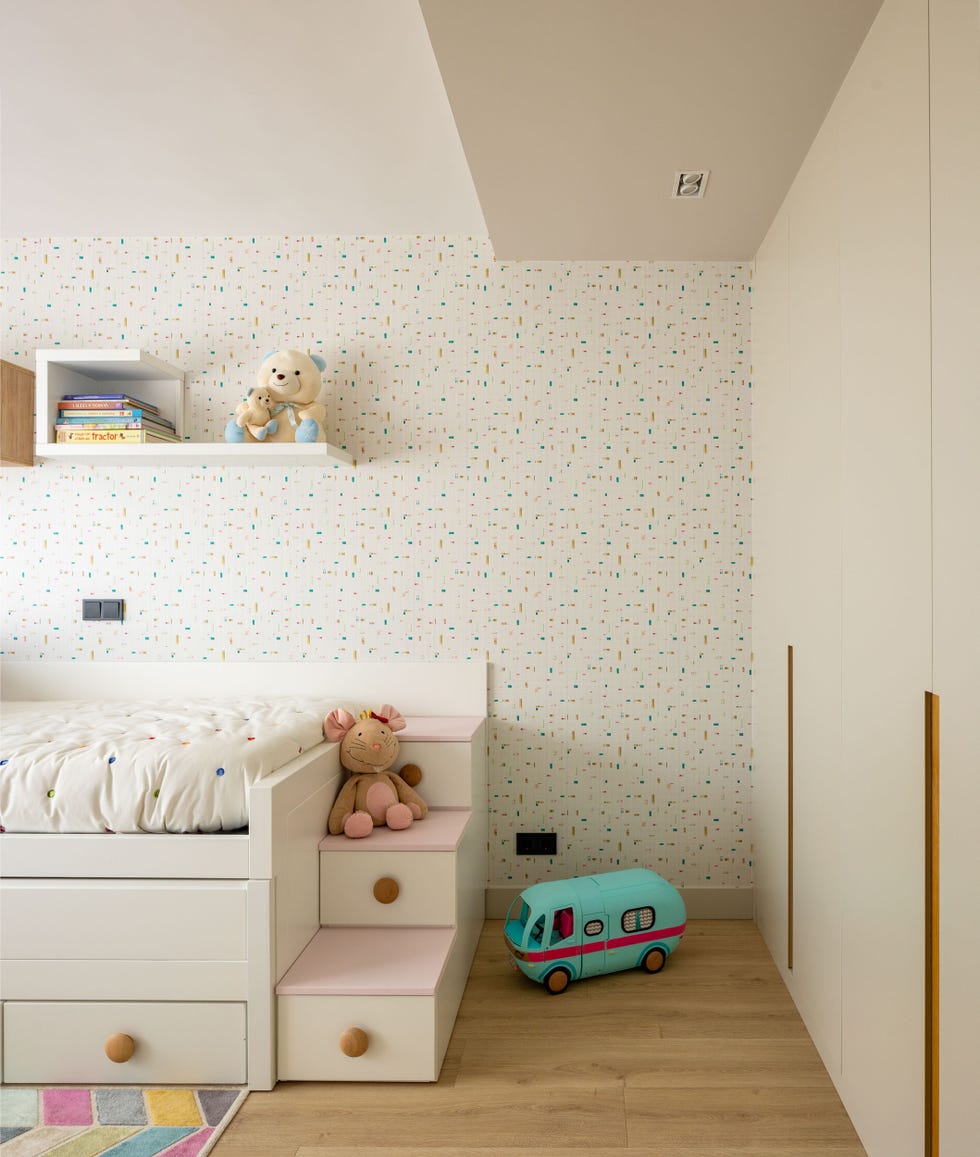cama nido con escaleras con almacenaje