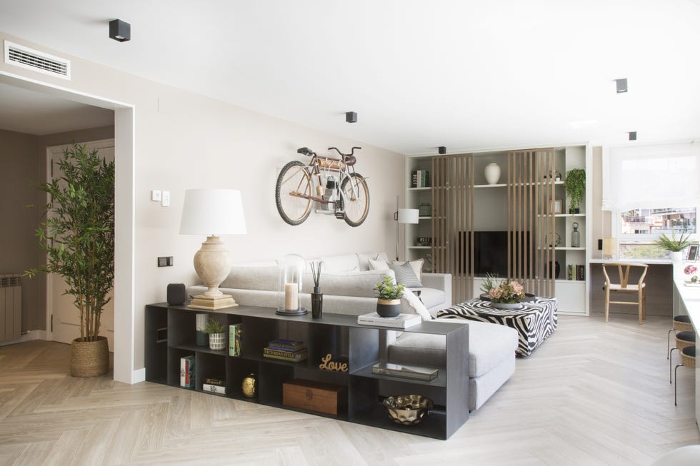 salón abierto de diseño moderno