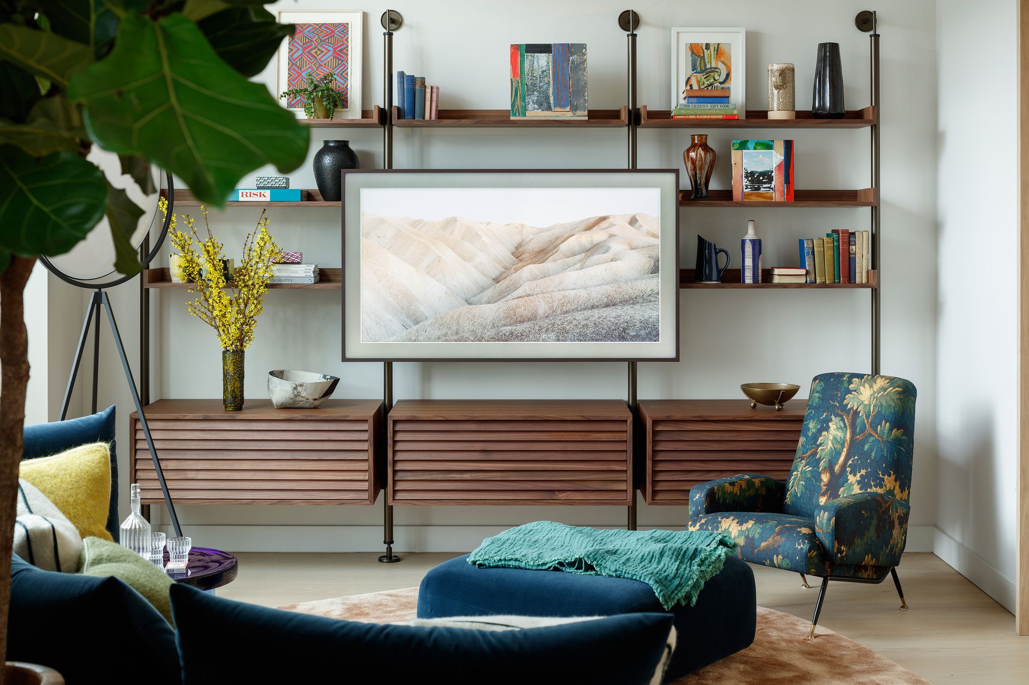 Ideas, trucos y consejos para decorar la pared de la televisión