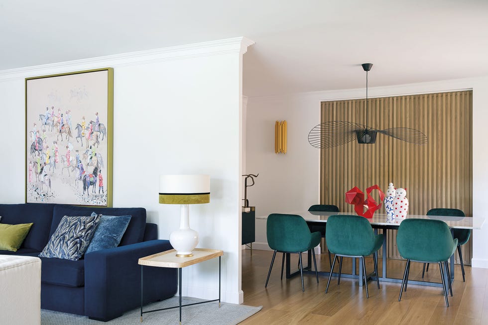 casa reformada salón comedor