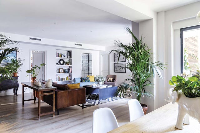 piso con espacios abiertos salón comedor