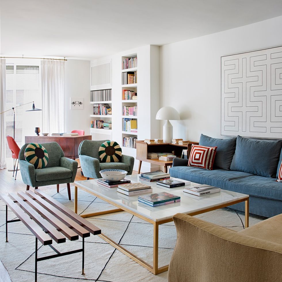 Ideas cómodas y originales para decorar un salón sin sofá - Foto 1