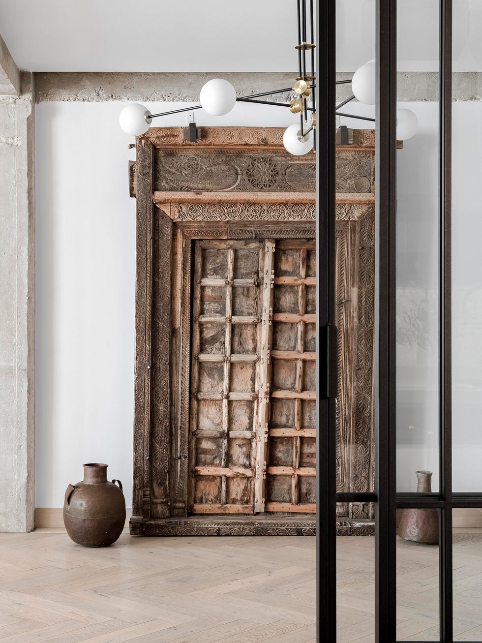 puerta de madera antigua