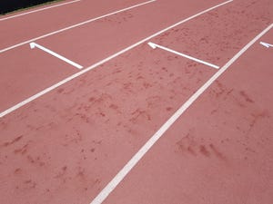 estado de la pista de atletismo de getafe