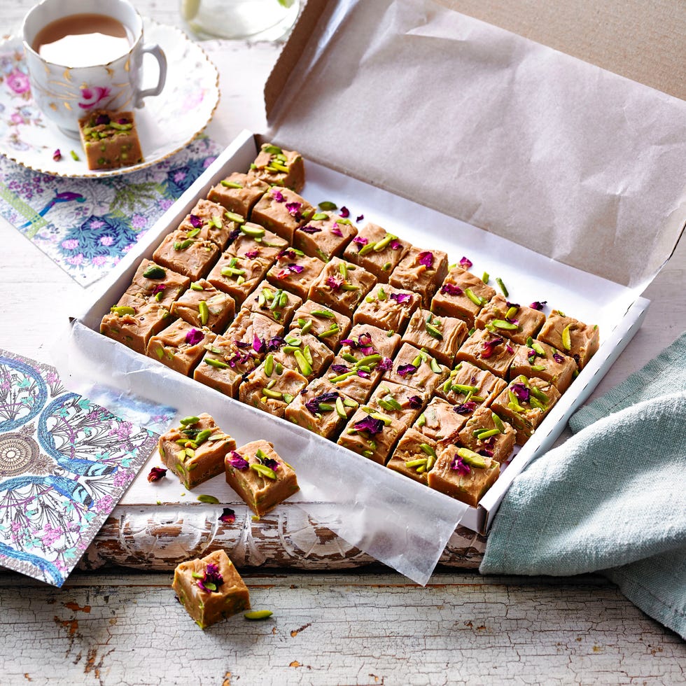 best fudge recipes pistachio, cardamom and rose fudge