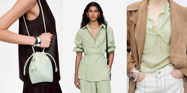 pistachio green trend