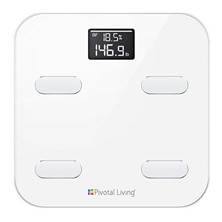 Weight Gurus Bluetooth Body Composition Scale, White