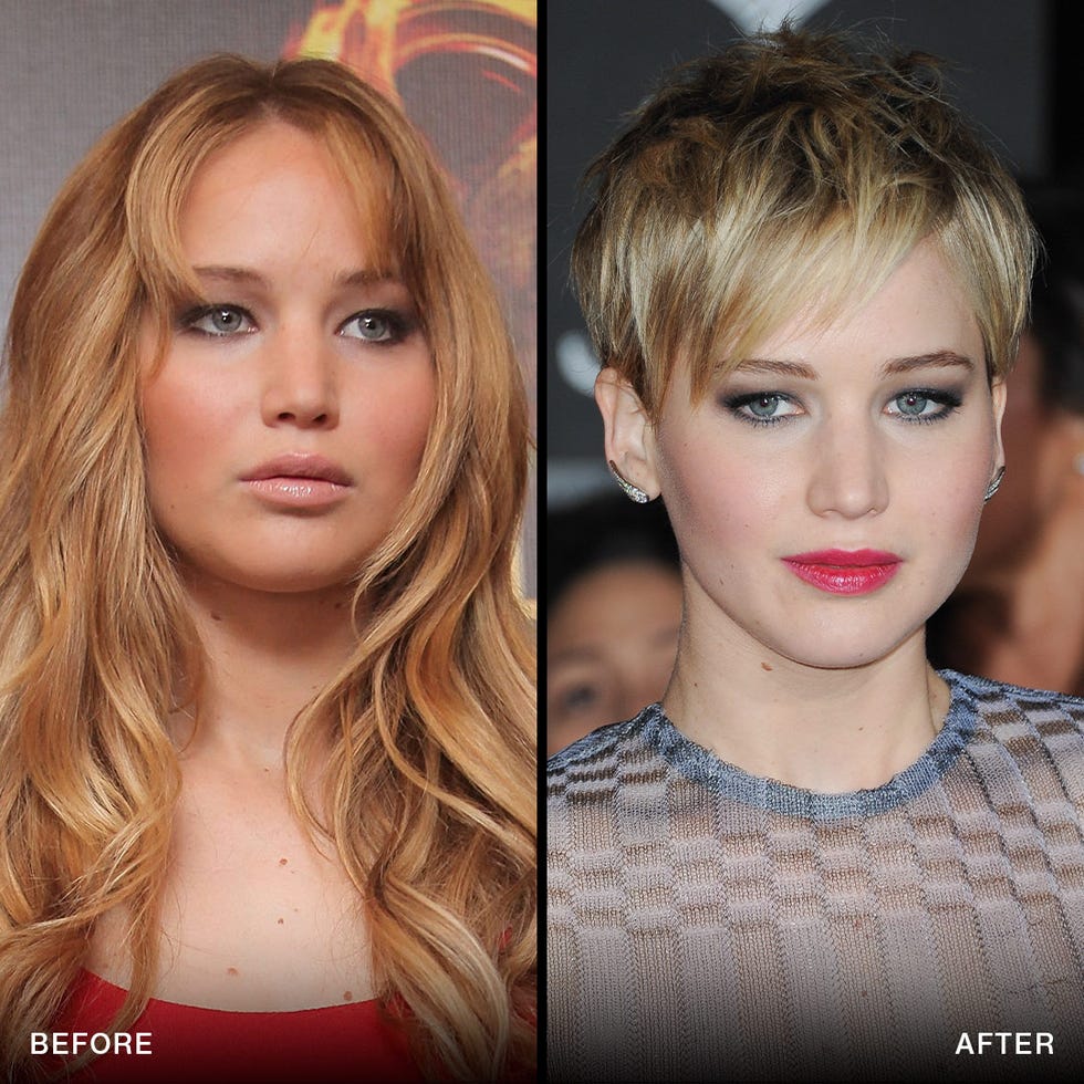 celebrity pixie cut transformations